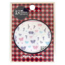 紋ネイルスティッカーms005藤蝶(1シート)