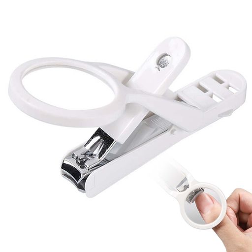 EsiFareルーペ付き爪切り爪切りルーペ爪切り拡大鏡付き足指爪切り高齢者向けの鮮明な視界人間工学に基..