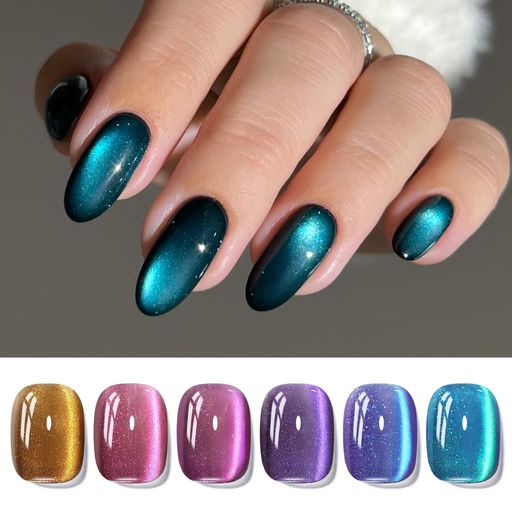 BORNPRETTYマグネットネイル6色セットマグネットジェル磁石付きキャッツアイジェルマグネットキラキラカラフルな銀河ガラスビーズ猫の目カラージェル微粒子UV/LED対応ジェルネイルカラー BORNPRETTYマグネットネイル6色セットマグネットジェル磁石付きキャッツアイジェルマグネットキラキラカラフルな銀河ガラスビーズ猫の目カラージェル微粒子UV/LED対応ジェルネイルカラー