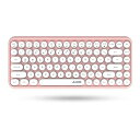 AJAZZ 308I ブルートゥース タブレット用キーボード レディースキーボード ワイヤレスキーボード コンパクト BLUETOOTH キーボード かわいい ...