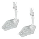MaTstoreガンプラスタンドディスプレイ台座展示鑑賞HG/RG1/1442個セット(クリア)