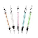 YIXINLYMYシリコンブラシネイル筆5本セットシリコン筆ネイルアートブラシ新型画筆ペイントブラシ両端ヘッドジェルネイル用ブラシ