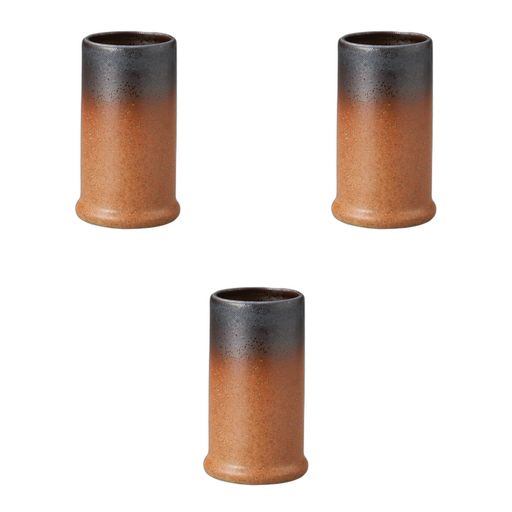 3個セット伊賀錆箸立[7.5x12.5cm]|箸立て陶磁器セトモノホンポ(Setomonohonpo)