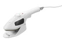 TWINBIRD(ツインバード)衣類スチーマーアイロンハンディ除菌脱臭パワフルスチーム3段階温度調節ハンガーにかけたままシワ伸ばしプレスホワイトESA-4095W