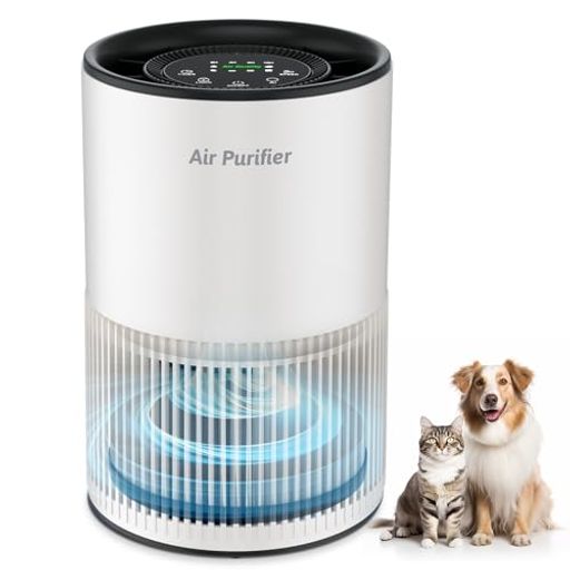 空気清浄機小型【2025冬花粉対策&AI風速調整】360°循環浄化アロマ対応20db静音卓上20畳USB集じんペットの毛PM2.5除菌アレルギー対策H13HEPAフィルター活性炭フィルター3段風速LEDスクリーン