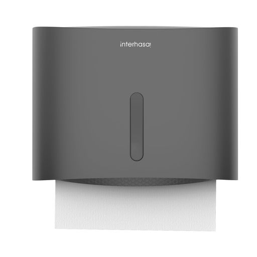 interhasa!ペーパーホルダー壁掛けペーパータオルホルダー小判用中判用Z折りティッシュハンドペーパー..