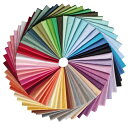 50枚生地布セット無地手芸用カットクロスパッチワーク布はぎれDIYコットン生地50色30x30cm