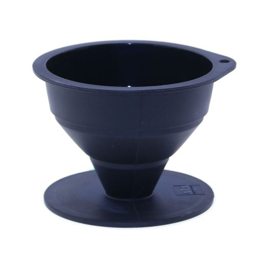 ワールドクリエイトViVドリッパーコーヒー折りたたみ4カップブラック59979