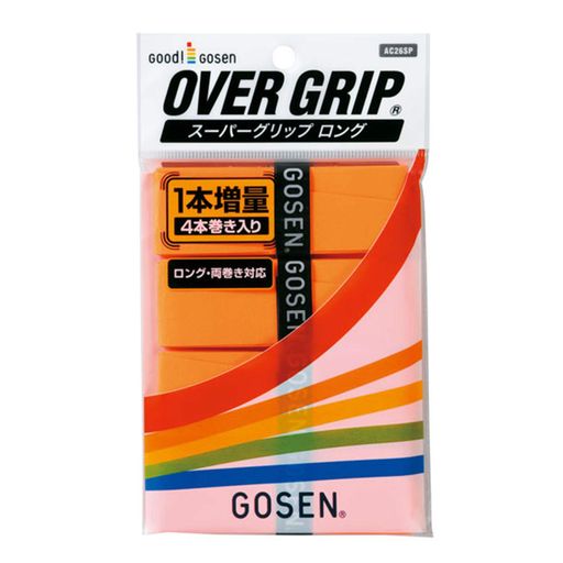 GOSEN(ゴーセン) スーパーグリップロング AC26SP (35)オレンジ