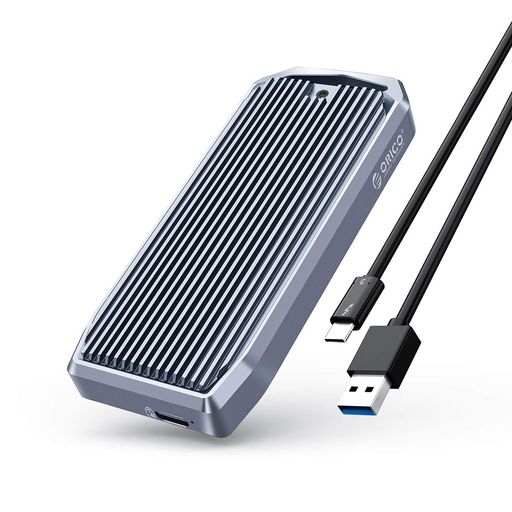 ORICO USB4.0 NVME M.2 SSDケース 40GBPS超高速 [最大読み込み:2700MB/S 最大書き込み:1400MB/S] ポータブル 全アルミ 外付けケース 2TB 2280 NVME SSD対応 M.2 SSD 変換アダプタ