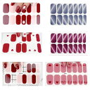 RICISUNGネイルシールネイルステッカーレディース(6個入)可愛い貼るだけ手用おしゃれな初心者おしゃれ女性おしゃれな