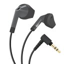 エレコムインナーイヤー型イヤホンステレオφ3.5ドライバー径13.6mmブラックEHP-F10IABK
