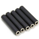 wuernine5個セット6.35mmプラグケーブル延長用ステレオ標準ジャックコネクタメス-メスギタースピーカーアンプヘッドホンミキサーパッチケーブルなど延長用...