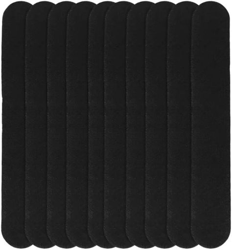 [KAGAWA]20枚入りキャップ&ハットライナー汗取りパッド汗取りシート帽子よごれガードテープ(black)