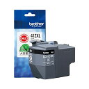 【ブラザー純正】ブラザー工業(BrotherIndustries)インクカートリッジブラック(大容量)LC412XLBK対応型番:MFC-J7300CDW、MF...