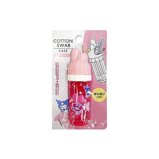 candoMymelodyxkuromi小綿棒ケースかわいいピンク