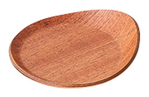 光洋陶器(Koyotoki)ウッドアクセサリーレッドマホガニー耳付コースター大【L-13.3S-12H-2.3cm】T1016054