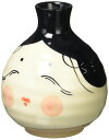 美濃焼 酒器 徳利 2合 300ML おかめ W20159