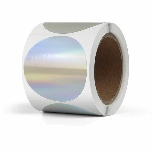 YIKIADAホログラフィック銀感熱ラベル防水感熱ラベルロール紙50mm200枚入りラベルシールサーマルプリンター用ラベル強粘着ラベルシール感熱紙ラベルDIY用オフィス用 YIKIADAホログラフィック銀感熱ラベル防水感熱ラベルロール紙50mm200枚入りラベルシールサーマルプリンター用ラベル強粘着ラベルシール感熱紙ラベルDIY用オフィス用