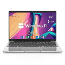 パソコン ノート OFFICE付き DOBIOS WINDOWS11 薄型ノート PC 高性能CPU N3350 2.4GHZ 14インチ フルHD液晶 ネットパソコン 日本語キーボード/BLUETOOTH/5G(2)
