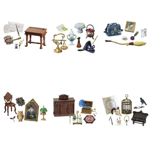リーメントぷちサンプルシリーズ魔法魔術学校の1日1BOX約H115xW70x60mmPVC、ABS製