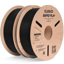ELEGOO高速PLAプラスRAPIDPLA+フィラメント1.75MMPLA+フィラメント1.75MM3Dプリンター用フィラメント寸法精度プラスマイナス0.02MM印刷速度30-600MM/S対応ほとんどのFDMプリンターに対応