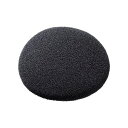 サンワサプライ ヘッドセット用イヤースポンジ(10個セット) MM-HSPA11 ブラック