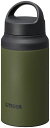 タイガー 水筒 400ML ハンドル付き 軽量 ステンレスボトル 登山 紅葉 モスフォレスト MCZ-S040GZ