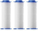 KUDIFFシャワーヘッド専用フィルター3本セット塩素除去浄水フィルター消臭抗菌浄水機能節水残留物を取り除く水フィルター濾過