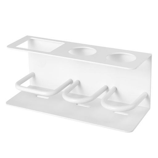 KAIXUANMANマグネット歯ブラシホルダー歯ブラシ&チューブスタンドマグネット電動シェーバーホルダー歯ブラシ立て電動歯ブラシホルダー歯磨き粉歯ブラシ収納壁面バスルーム浴室収納ホワ…