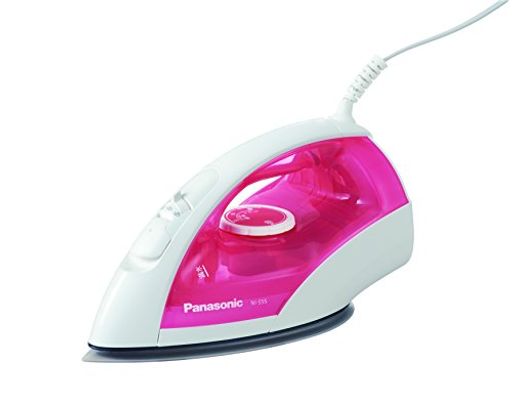 パナソニックコード付きスチームアイロンピンクNI-S55-P