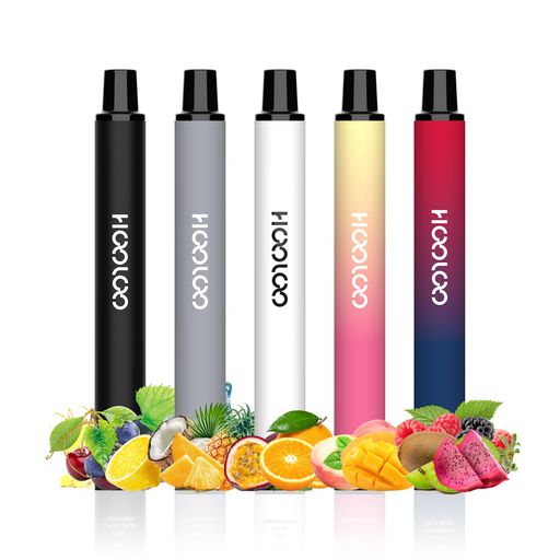 HOOLOO 電子タバコ 使い捨て ベイプ VAPE 8000回吸引 24種風味 5本 爆煙 液漏れ防止 シーシャ 持ち運び 本体 大容量 水蒸気 ニコチンゼロ タール無し 禁煙パイポ 禁煙グッズ 日英取扱説明書付き(5種類の風味:セット(4))