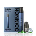 NONNICOALPHA電子タバコVAPEベイプシーシャRELXPOD対応可能禁煙グッズ使い捨てポッド1個付き爆煙モード転換RELX本体互換可充電式TYPE-C...