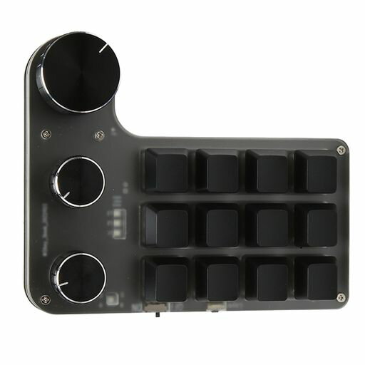 カスタマイズ機能: このキーボードには 12 個のカスタム ボタンと 3 個の回転可能なカスタム ノブがあり、ノブをボタンとして押すことができます。ボタン機能を自由に設定でき、仕事やゲーム操作のスムーズさを高めます。 耐久性のあるパフォーマ...