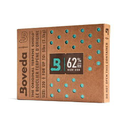 BOVEDA ハーブ ストレージ用 62-RH 2-ウェイ 湿度 コントロール サイズ 320 保護 最大 5 ポンド (2.5 キログラム) 花 予防 テルペン 損失 過 乾燥 と 成形 1-カウント OWB