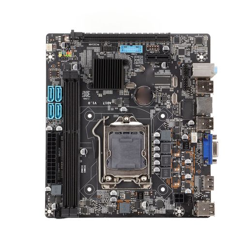 H55MRs[^[}U[{[hALGA1156 DDR3fXNgbv}U[{[hAMATX ALL SOLID STATE CAPACITOR GAMING MOTHERBOARD FOR LGA 1156 CORE I7 I5