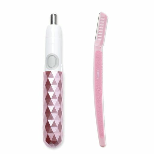 貝印KAIエチケットカッターカミソリセット鼻毛シェーバー女性レディース電動顔