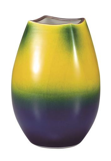 『九谷焼』花瓶(8号)釉彩 K7-1273