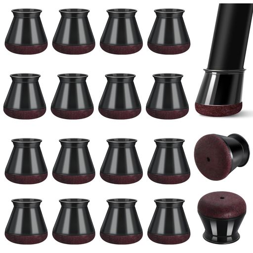 椅子脚カバー椅子の足キャップイス脚カバーシリコン家具足傷防止防音丸脚四角脚兼用傾斜した足適用フェ..