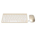ワイヤレスキーボードマウスコンボ、78キー2.4GワイヤレスシンUSBキーボード、ミュートボタン付き、エルゴノミクスキーボードマウスセット(タブレット、デスクト...