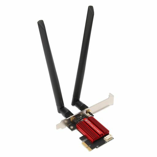 7265AC PRO PCIE ネットワークカード、300MBPS 2.4GHZ 867MBPS 5GHZ デュアルアンテナ PCIE WIFI アダプタカード、WIN 7 8 10 11 用、デスクトップ PC 用 BLUETOOTH PCIE X16