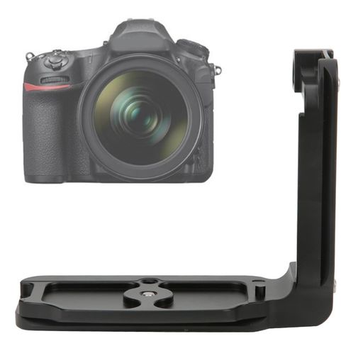 VEGBY1 L型クイックリリースプレート アルミ合金ハンドグリップ 水平垂直撮影カメラブラケット カメラハンドル ニコンD850デジタル一眼レフカメラ用