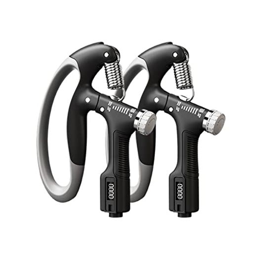 GreenGee 握力増強器 エクササイズ 握力グリッパー カウンター付き 10-100kg 負荷調整可能 ハンドグリッパー ストレス解消 テニス 野球 握力強化訓練 握りやすい 滑りづらい 男女兼用 ポリプ…