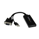 StarTech.comVGA-HDMIアップスケールコンバーターUSBバスパワー対応VGA2HDU