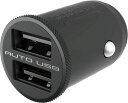 カシムラ(Kashimura)キャップが閉まる超コンパクトなUSBソケットUSB-Aの2ポートタイプ、ハイパワー出力4.8ANDC-047