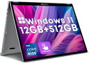 CHUWI2in1ノートパソコンMiniBookXwindows11CeleronN10010.51インチ12GRAM+512GROM+SSD拡張+タッチパネル1920*120016:10IPSディスプレイ最大3.4GHz