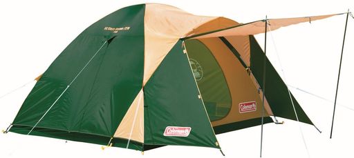 Coleman(コールマン)テントBCクロスドーム270グリーン4〜5人用2000038429キャンプ防災組み立て簡単前室..