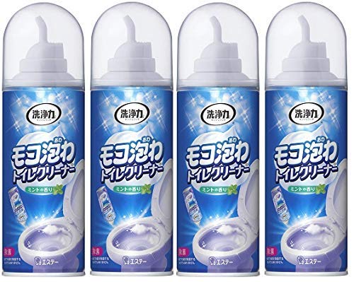 【まとめ買い】洗浄力 モコ泡わ トイレ トイレ掃除 洗剤 便器 トイレクリーナー 300ml×4個