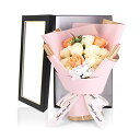 HANASPEAK ソープフラワー 花束 母の日 卒業式 敬老の日 バレンタインデー お花 誕生日 プレゼント 女性 人気 フラワーギフト バラ(A