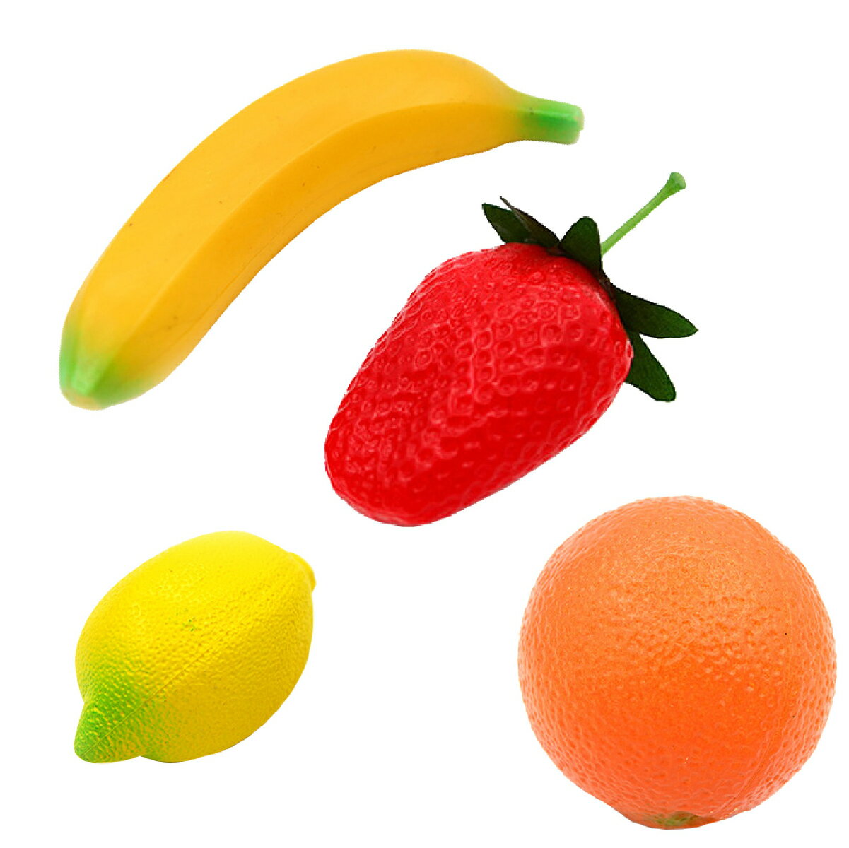 ラクモールPLAY WOOD フルーツ 5種セット レモン 子ども バナナ リトミック ミカン 楽器 イチゴ マラカス リンゴ シェイカー